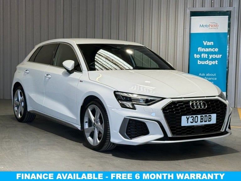 2020 Y AUDI A3 1.0 TFSI 30 S LINE SPORTBACK 5DR PETROL MANUAL EURO 6 (S/S) (110 