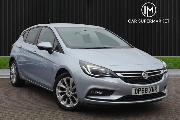 image for 2018 Vauxhall Astra 1.0i Turbo ecoTEC Design Euro 6 (s/s) 5dr HATCHBACK Petrol Manual