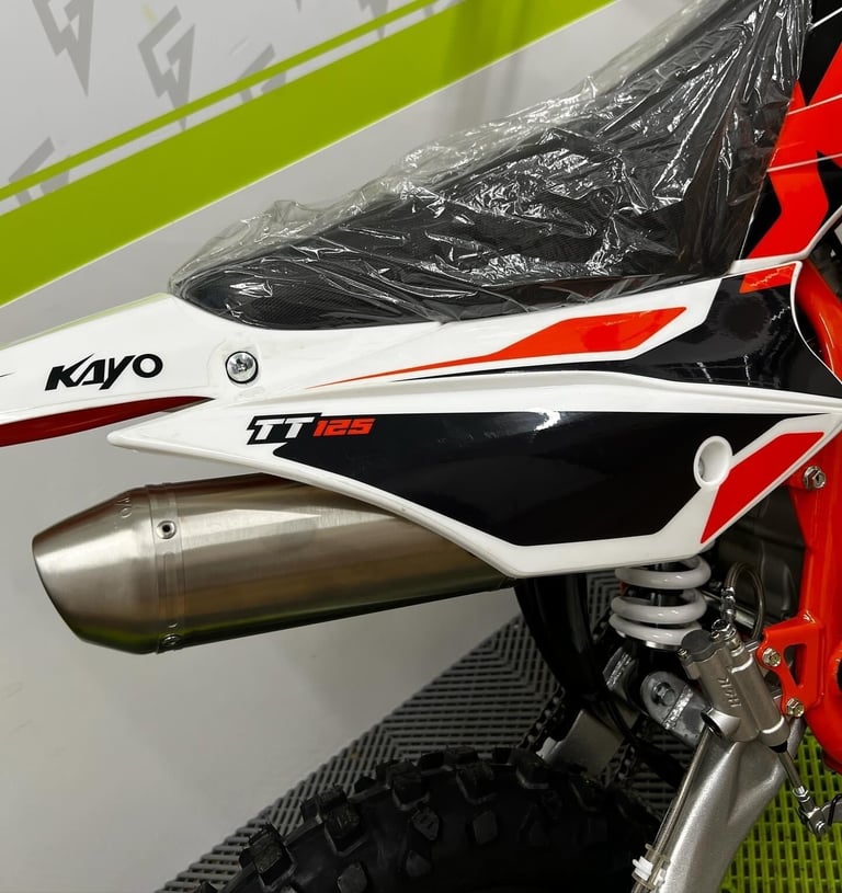 Kayo TT125 125cc Pit Bike, Brand New 2025 Model