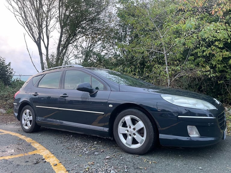 PEUGEOT 407 SW 2.0 HDI 140 BHP 10 REG PAN ROOF SAT NAV TOW BAR MOT JUNE 28TH 2026