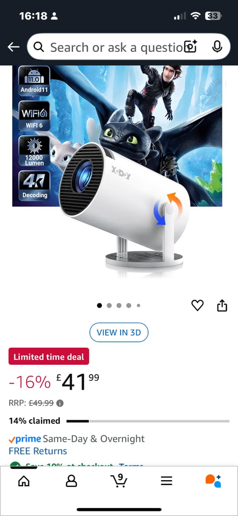 image for Mini projector 