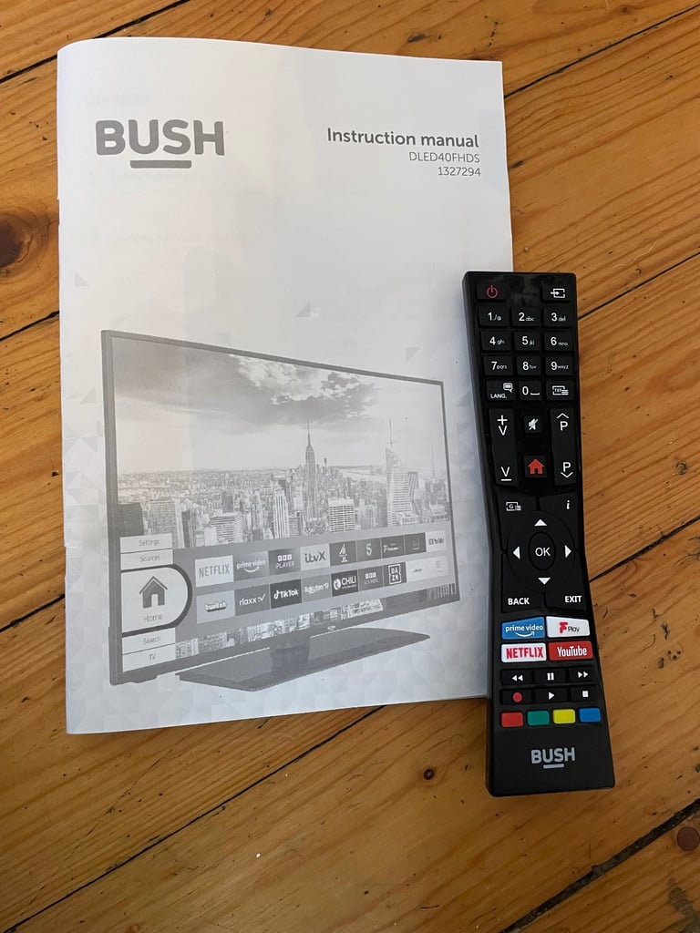 BUSH 40 INCH SMART FULL HD HDR LED TV 2025 MODEL