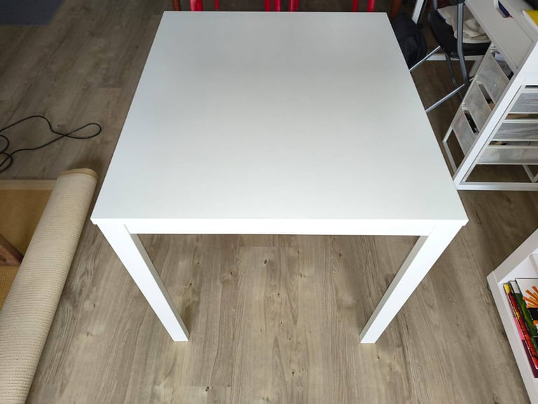 IKEA VANGSTA Extendable Dining Table, White 80/120x70 cm