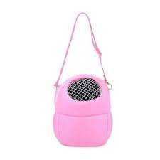Pet Bag Small Pet Hamster Carrier Pure Color Leash Travel Bag