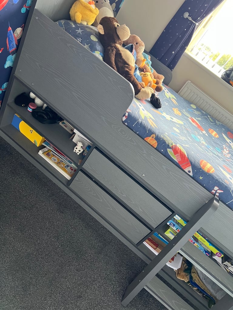 image for Kids single storage bed