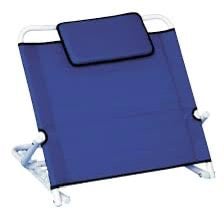 Adjustable back support for bed