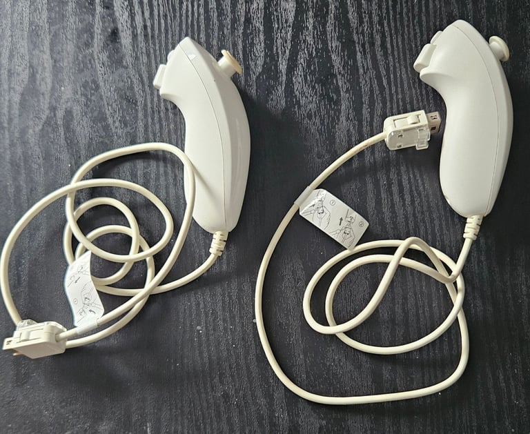 image for 2 Wii Nunchucks 