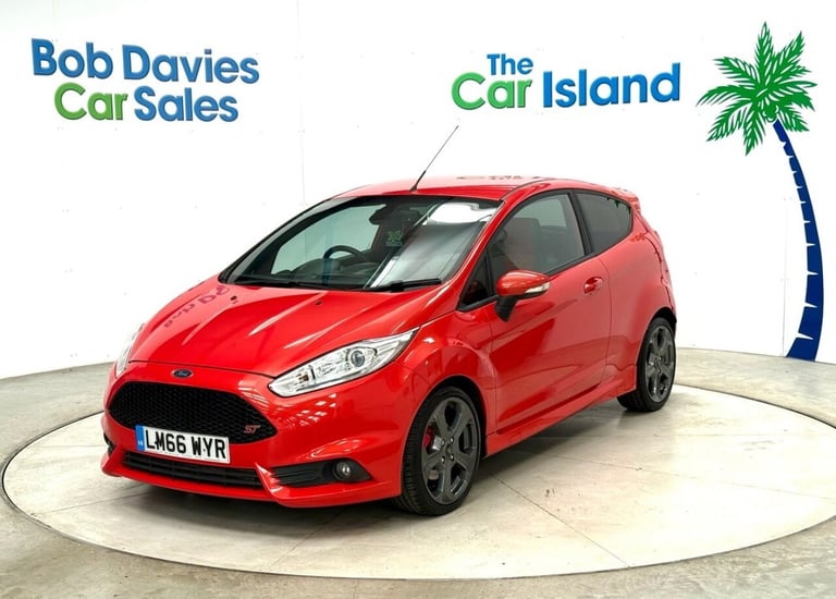 2016 66 FORD FIESTA 1.6T ECOBOOST ST-3 HATCHBACK 3DR PETROL MANUAL EURO 6 (182 P