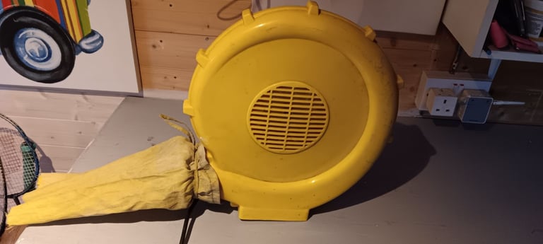 image for Air Blower For Bouncy Castle - 380w - ACGWS9 - Yellow