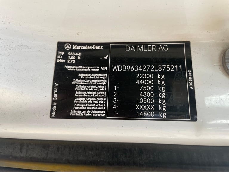 DAF LF 220, *EURO 6*, 4X2 18 TONNE SKIP LOADER - 2015 - HV65 HXM