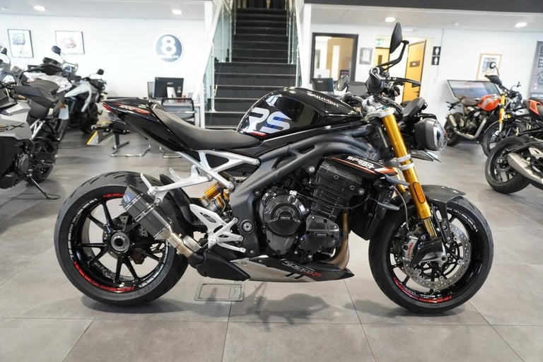 Triumph Speed Triple 1200 RS, 2022, Black with just 1986miles