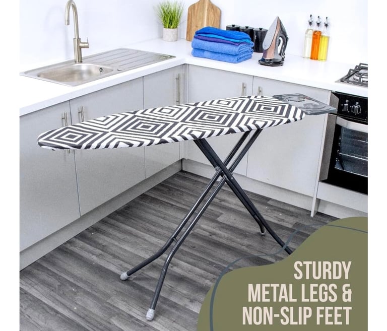 image for Deluxe ironing board , LIKE NEW
