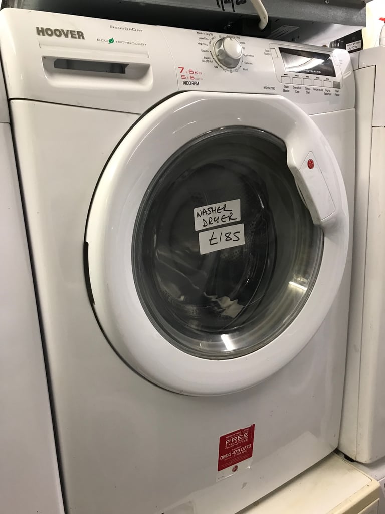 image for HOOVER WASHER DRYER IN GREAT WORKING CONDITION £185