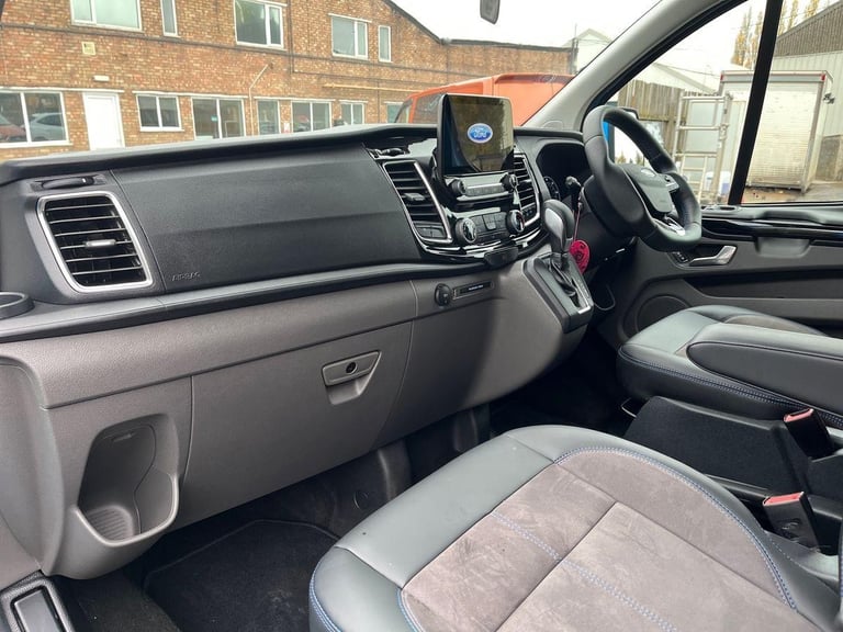 Ford Transit Custom MS-RT Double Cab Van 320 L1 2.0L 170ps AUTO KLM Light Blue