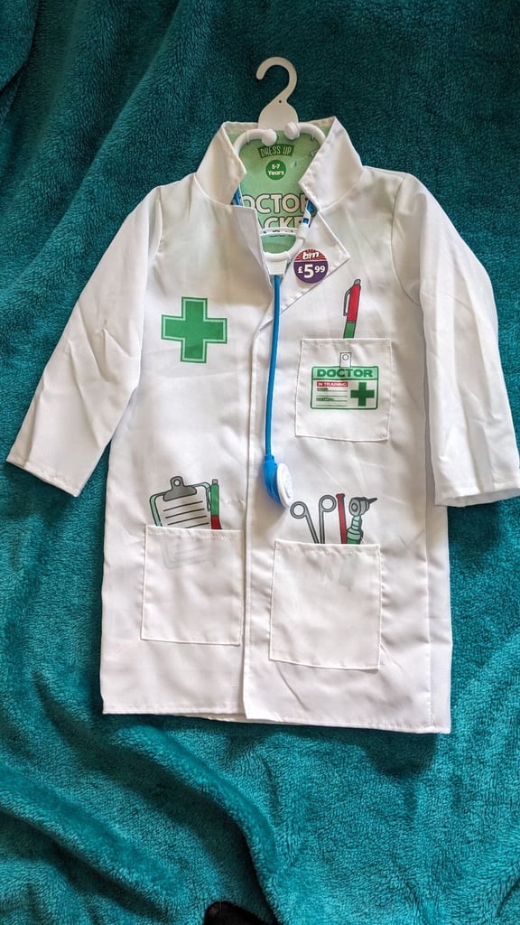 image for Doctor costume age 5-7