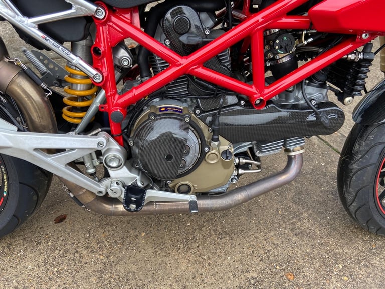 DUCATI HYPERMOTARD 1100S, IMMACULATE, EVERY EXTRA, LESS THAN 5K MILES!