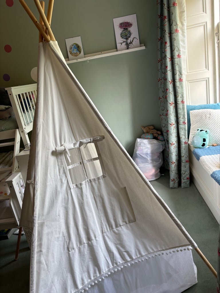 Children’s Canvas Teepee/Tent for taller child 
