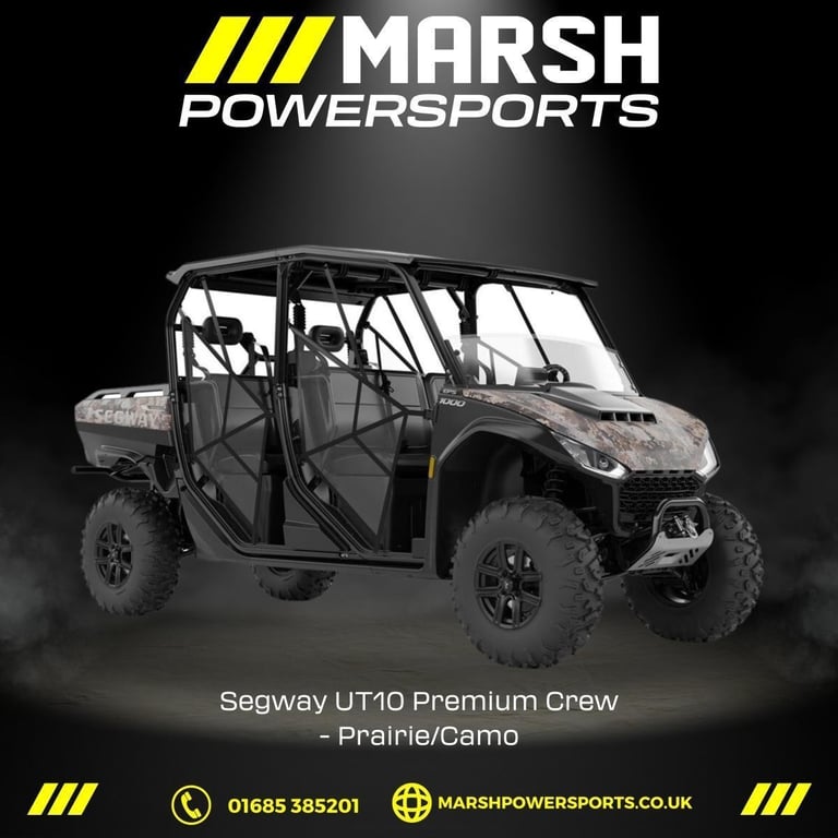 image for Segway UT10 Crew Premium Prairie/Camo - Segway Main Dealer - Order NOW!