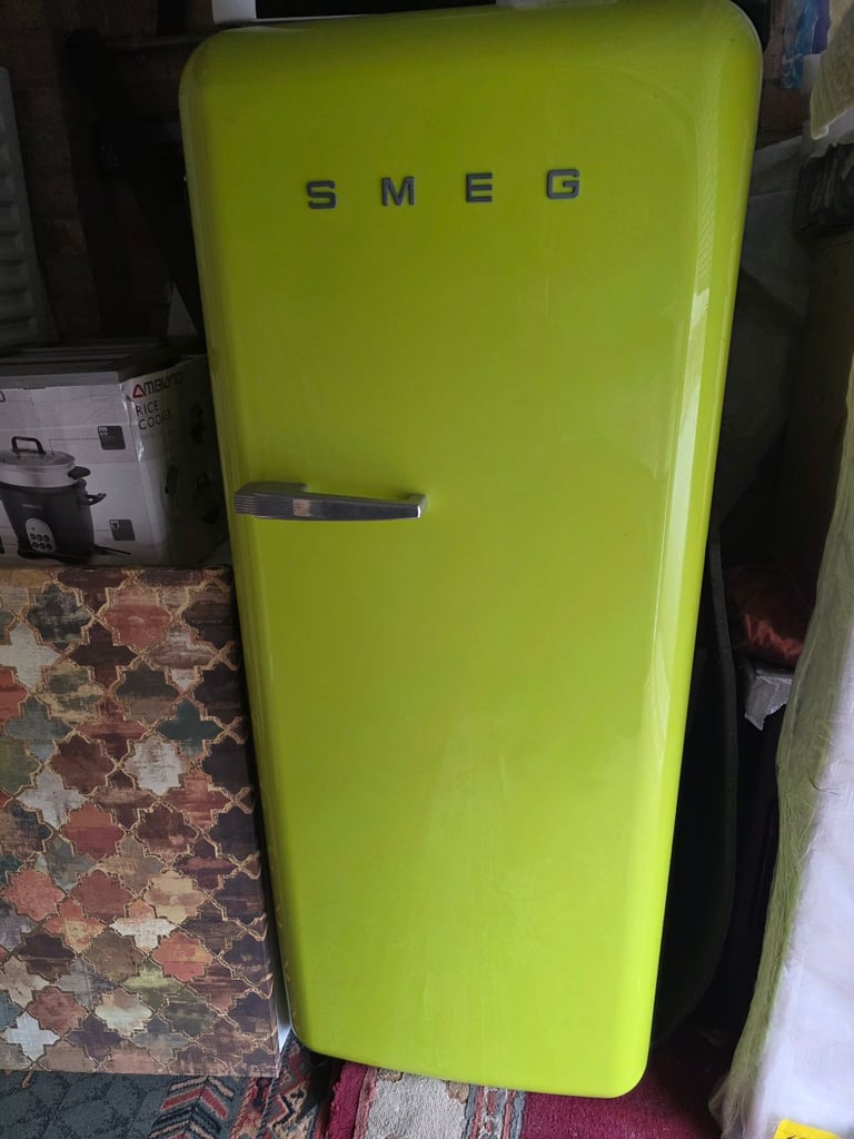 image for Top quality smeg fridge freezer, spotlessly clean. Delivery 