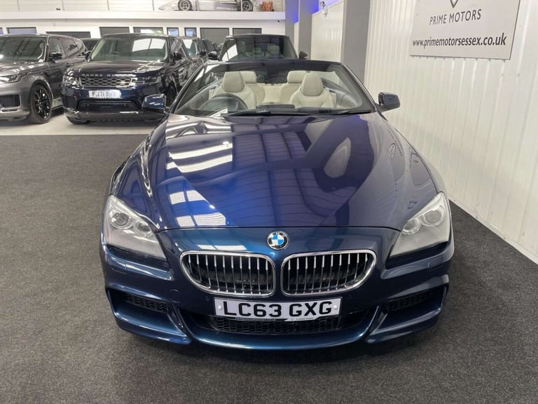 2013 BMW 6 Series 3.0 640d M Sport Convertible 2dr Diesel Auto Euro 5 (s/s) (313 ps) M SPORT  Con...