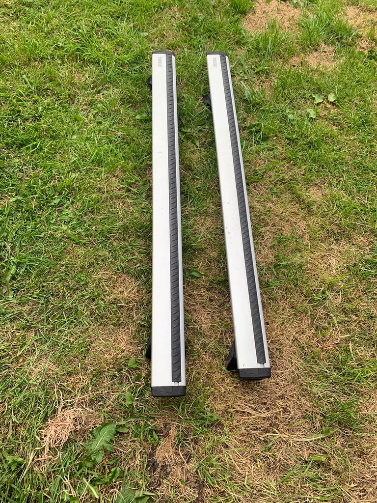 image for Thule Wing Bar 100cm Roof bars Universal Fitting With Key 