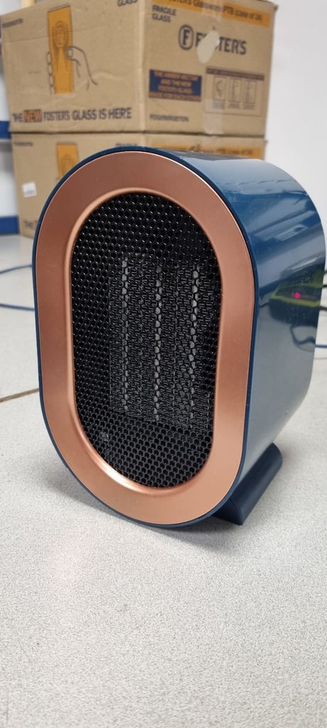 image for Electric Heater,800/1200W Home air heater, PTC Ceramic Electric Space Heater, Overheating & Tip-Over