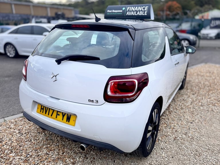 2017 DS Automobiles DS 3 1.2 PureTech 82 Chic 3dr HATCHBACK Petrol Manual