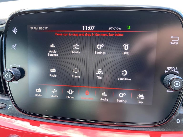2020 Fiat 500 1.2 Lounge Euro 6 (s/s) 3dr HATCHBACK Petrol Manual