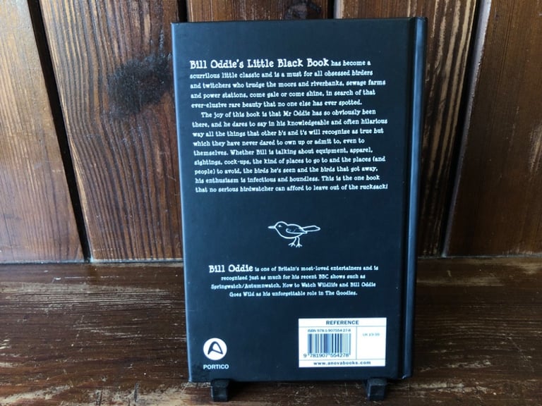 Birds. Bill Oddie’s Little Black Bird Book. Hardback. As New