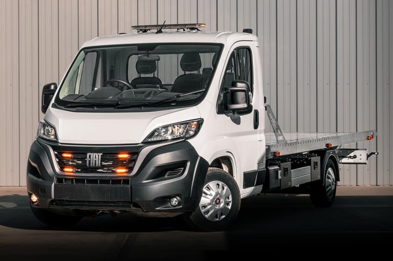 FIAT DUCATO ALUMINIUM TILT AND SLIDE RECOVERY TRUCK BODY CAR TRANSPORTER BODY