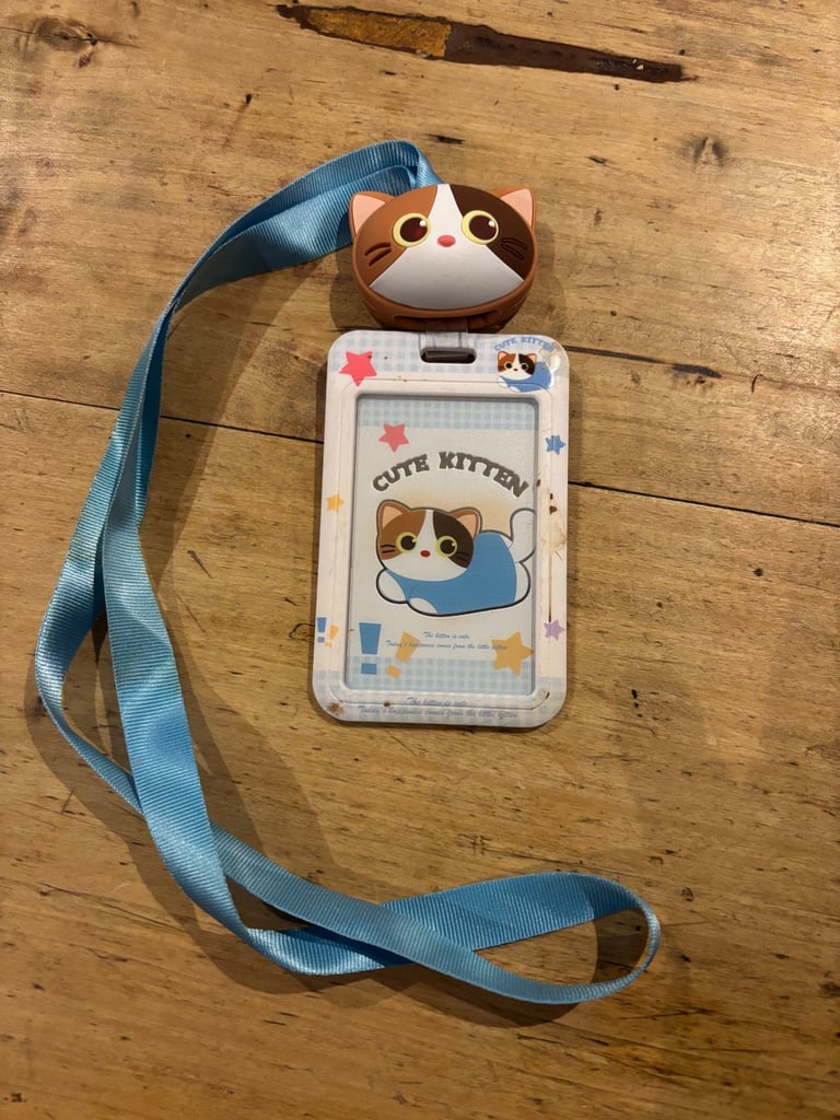 image for Cute kitten lanyard