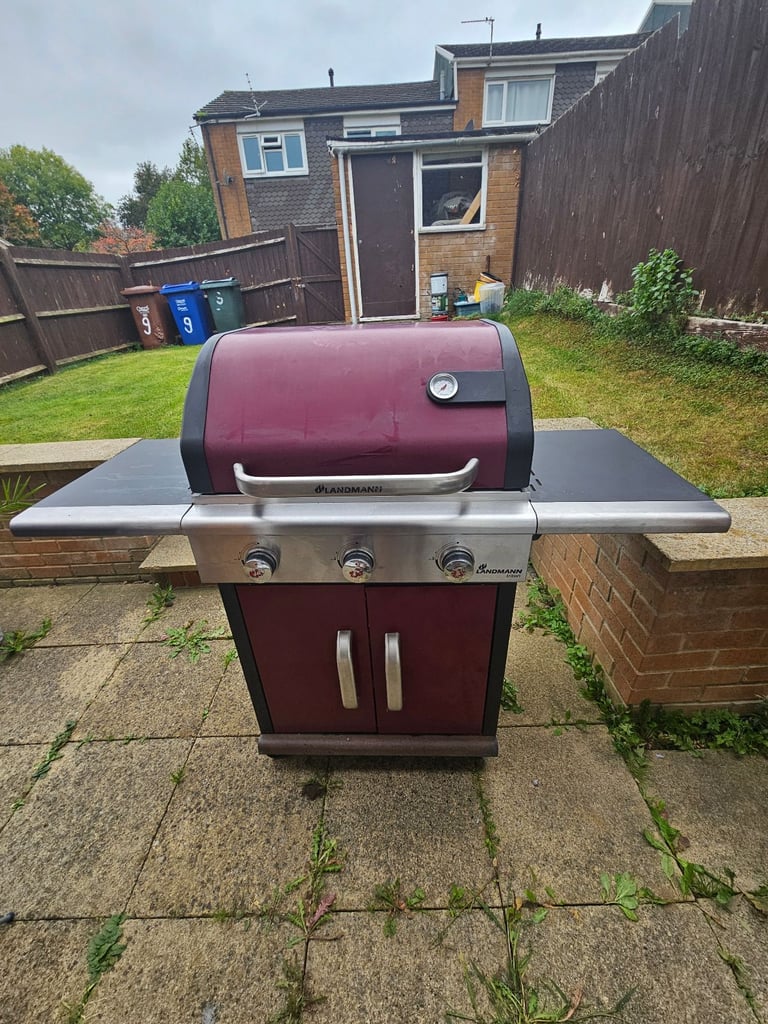 image for Landmann triton 3.0 gas bbq barbecue 