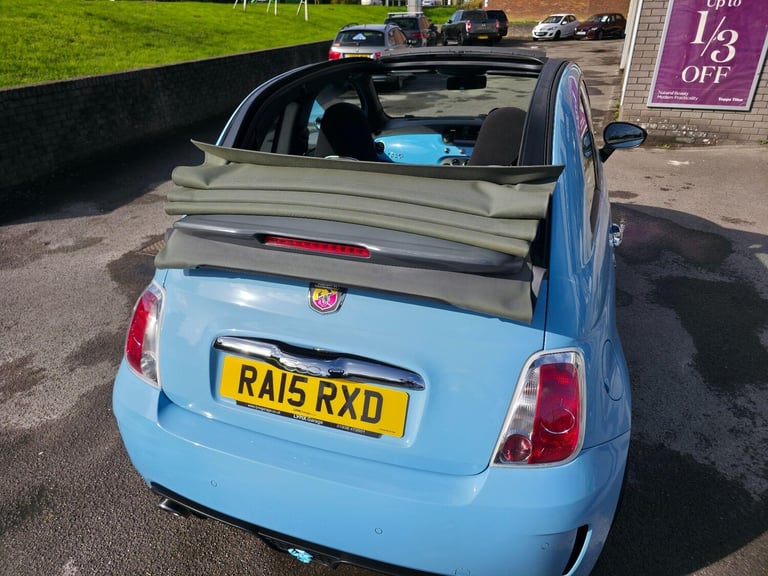 2015 Abarth 595 1.4 T-Jet Cabrio Euro 6 2dr CONVERTIBLE Petrol Manual