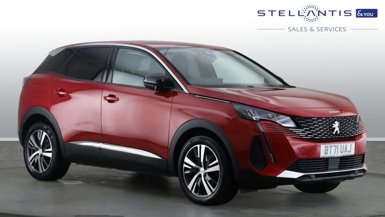 image for 2021 Peugeot 3008 1.5 BlueHDi Allure SUV 5dr Diesel EAT Euro 6 (s/s) (130 ps) SUV Diesel Automatic