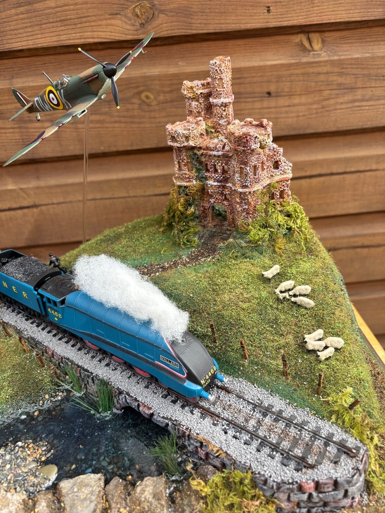 Handmade Model Aircraft Dioramas (prices in description)