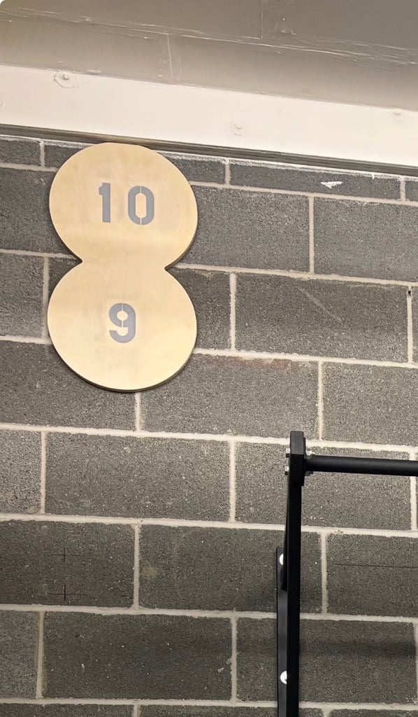 Wall Ball targets (CrossFit / Hyrox)