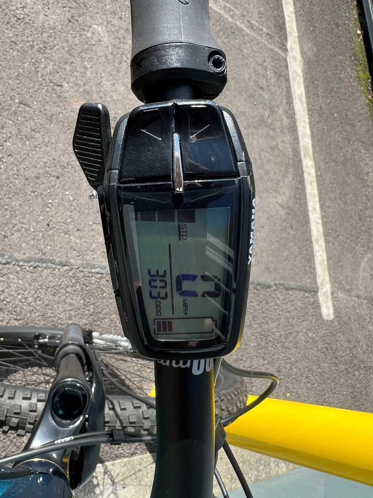 2024 Haibike AllTrail 5 Full Suspension Electric Mountain Bike Ocean/Black