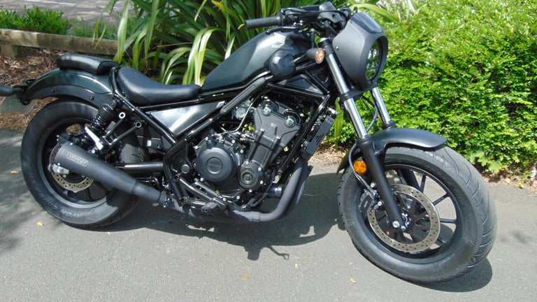 Honda CMX500 A-P Rebel 2023 only 829 miles little used custom cruiser HPI clear 