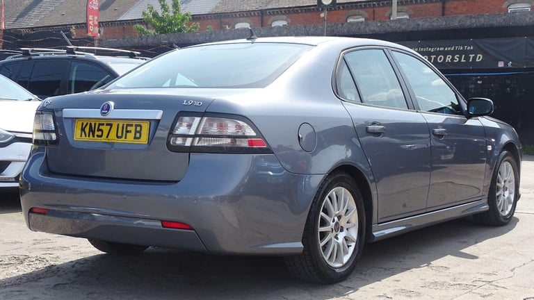 SAAB 9-3 1.9 TiD Linear SE Grey Auto Diesel 2008