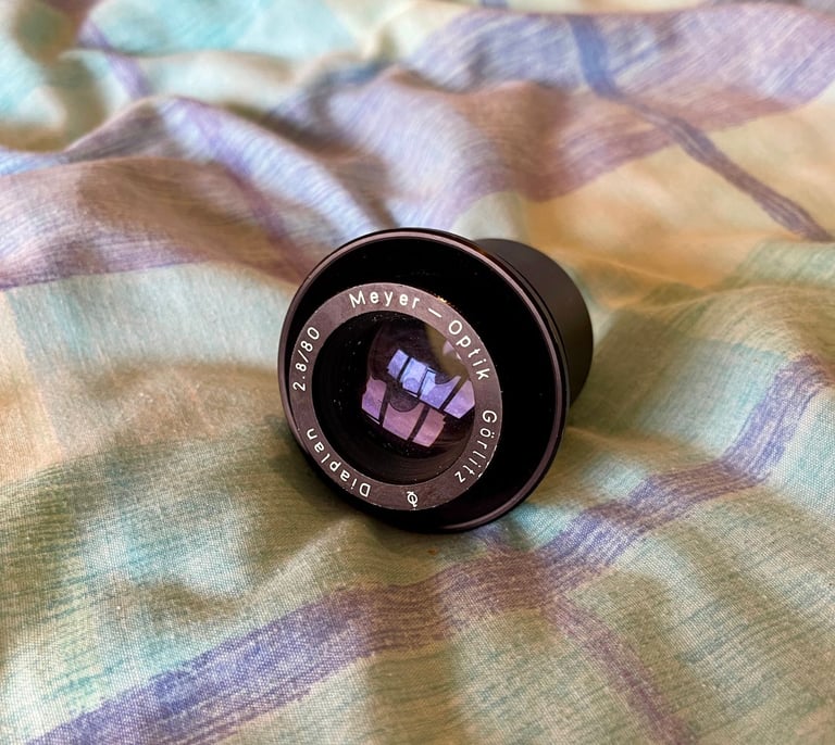 image for Meyer-Optik Gorilitz Diaplan 80mm F2.8 Projector Lens *Postage Available*