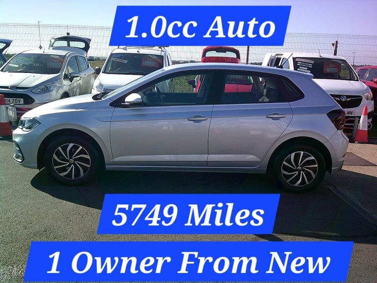 2022 Volkswagen Polo 72 VOLKSWAGEN POLO LIFE TSI **AUTO** 1.0CC PETROL ((5749 MILES)) LIKE NEW HA...