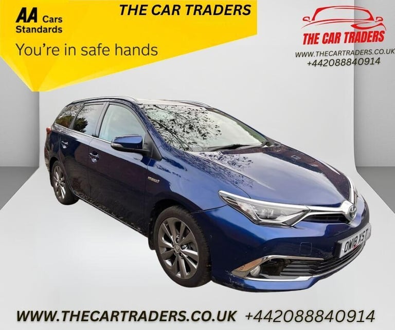 2018 Toyota Auris 1.8 VVT-h Excel Touring Sports 5dr Petrol Hybrid CVT Euro 6 (s/s) (136 ps) Esta...