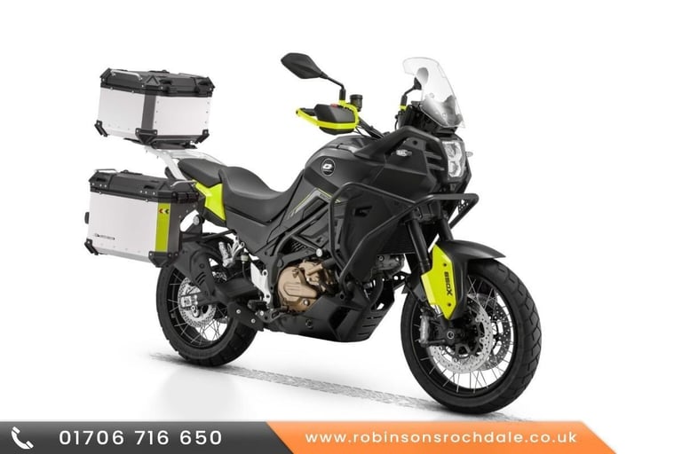 image for The New QJMotor SV650X pure adventure in one great package.