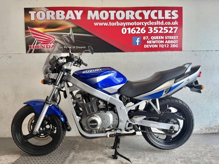SUZUKI GS500-K2 2003 03 PLATE PERFECT FUN COMMUTER JUST 21356 MILES