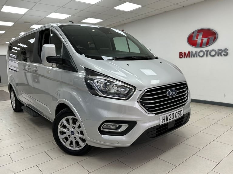 2020 Ford Tourneo Custom 2.0 320 EcoBlue Titanium Minibus Double Cab 5dr Diesel Auto L2 Euro 6 (s...