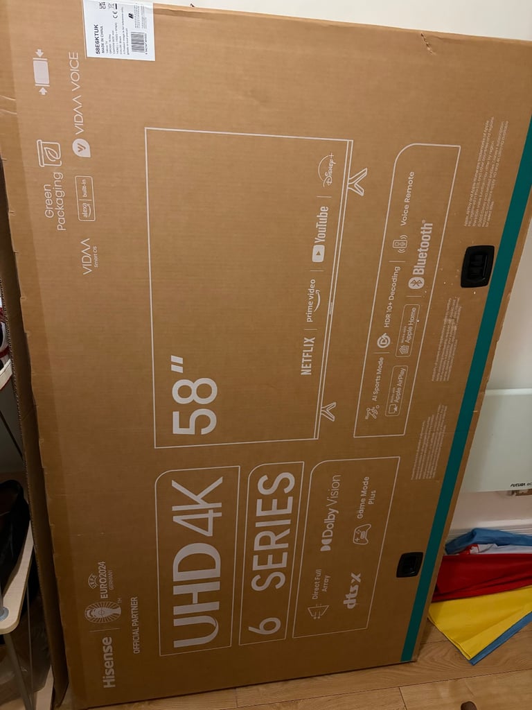image for Hisense 58’’ UHD 4K TV