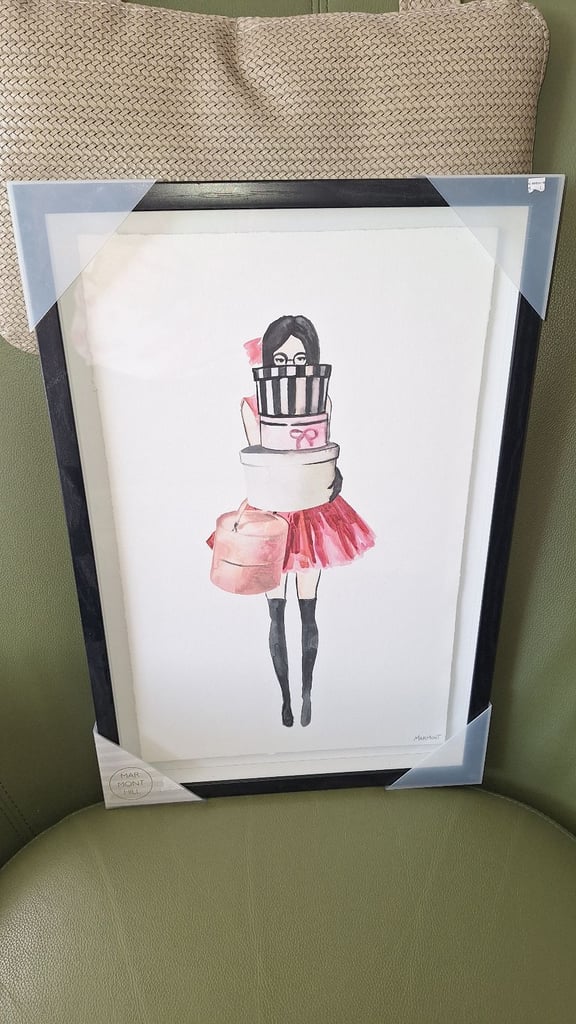 image for Black framed picture - Brand New