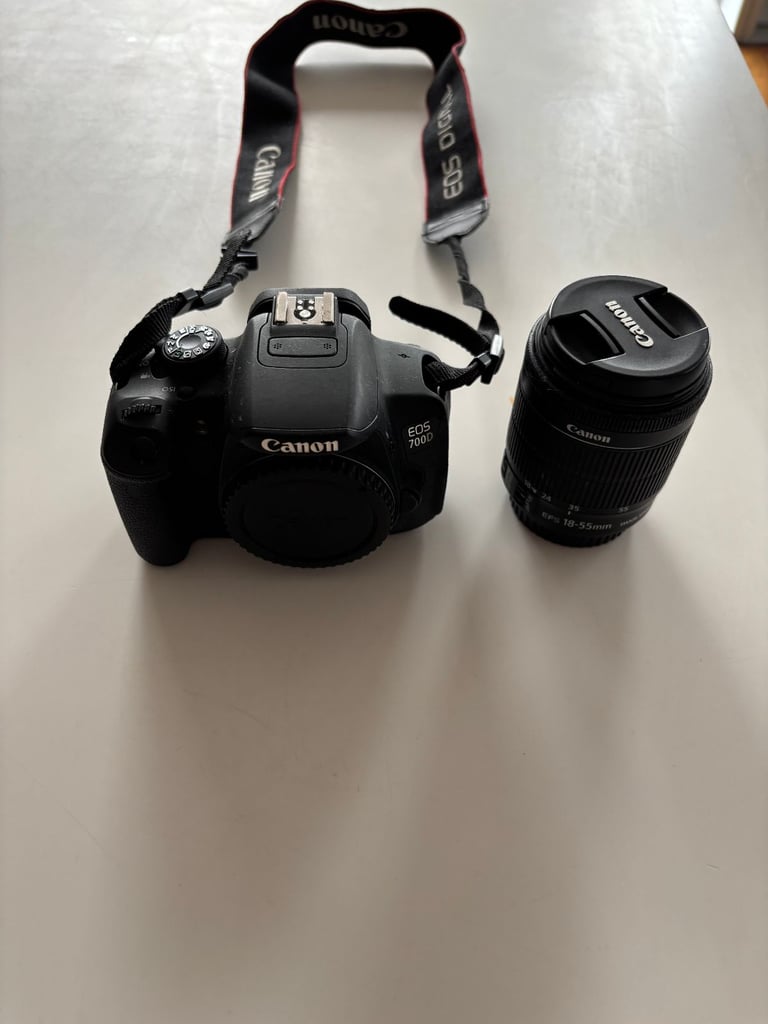 Cannon DSLR EOS 700D Camera + EFS 18-55mm Lens & Equipment - £225 O.B.O