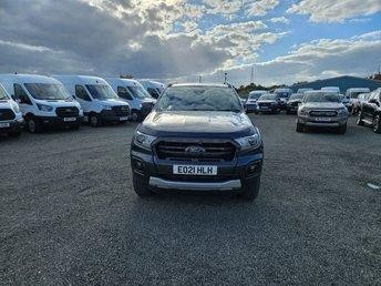 2021 ON 21 PLATE FORD RANGER WILDTRACK DOUBLE CAB 4X4 TDCI 210BHP AUTOMATIC ULEZ
