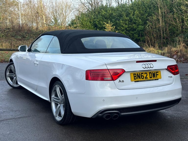 2012 Audi A5 Cabriolet 2.0 TDI S line Euro 5 (s/s) 2dr CONVERTIBLE Diesel Manual